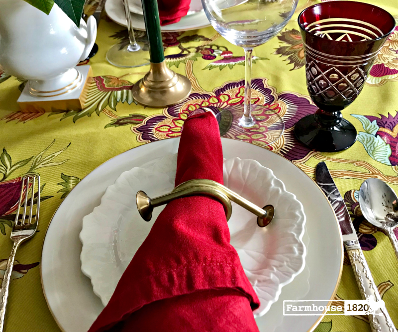 Christmas tablesetting 2017 - impeccible