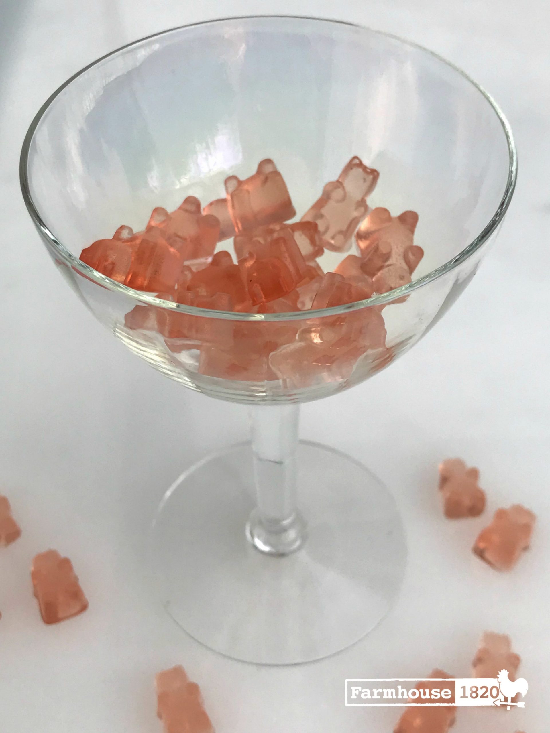 Gummy Bears - DIY rosé gummy bears