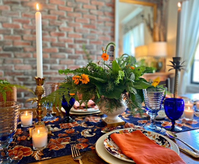how to create a beautiful Thanksgiving table