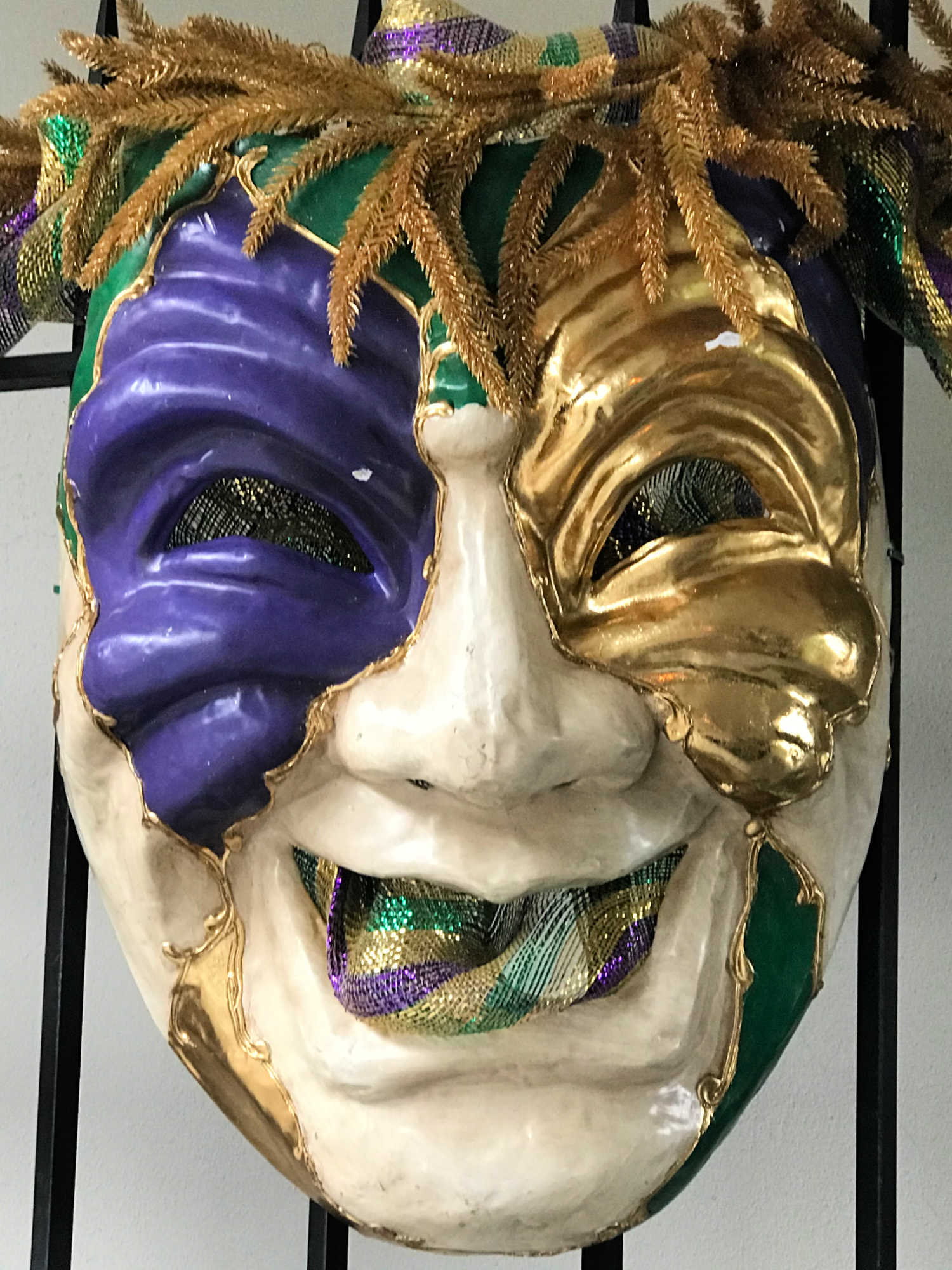 mardi gras iconic mask