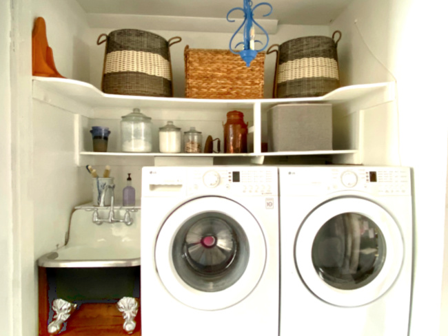 laundry room makeover – the reveal feature