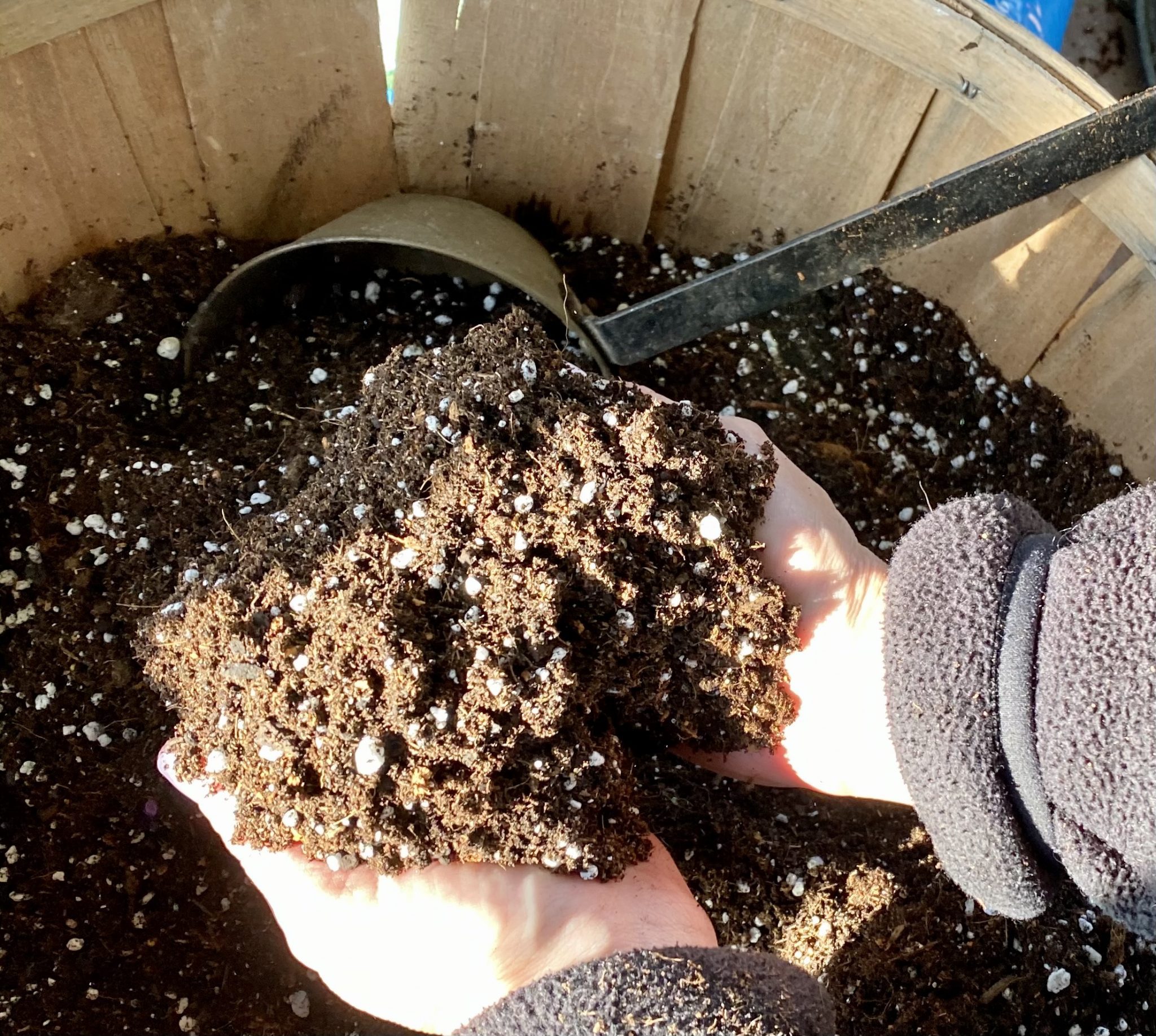 How To Make The Potting Mix I Use For Sowing Seeds Farmhouse 1820