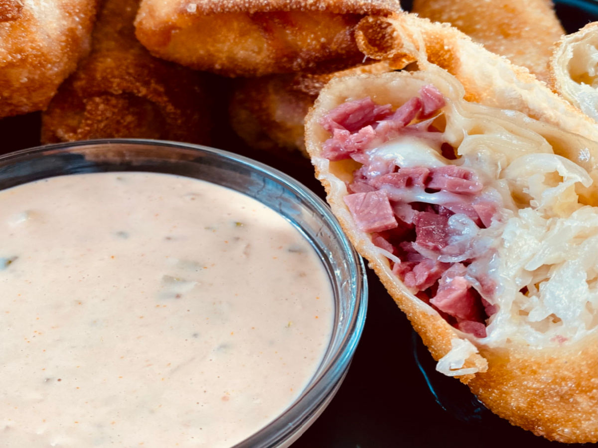 The best reuben egg roll recipe for St. Patrick's Day